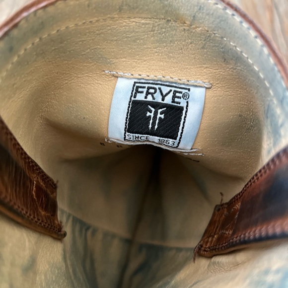 Frye Brown Heeled Boots - Picture 6 of 7